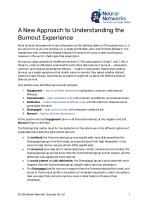A New Approach to Understanding Burnout